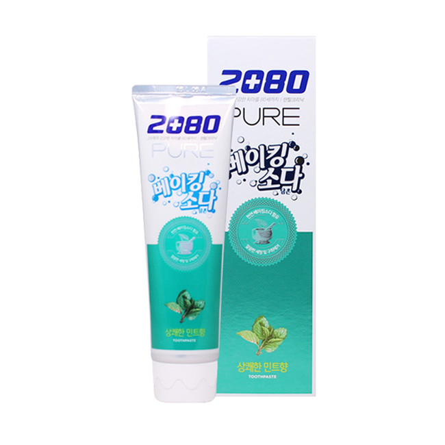 Зубная паста с пищевой содой со вкусом мяты 2080 Pure Baking Soda Toothpaste Mint Blast