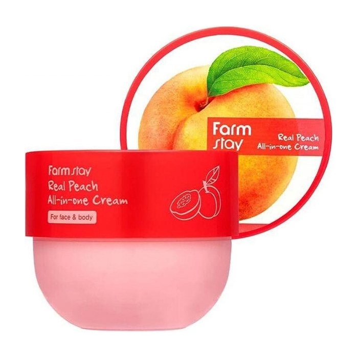 Крем для лица и тела FarmStay Real Peach All-In-One Cream