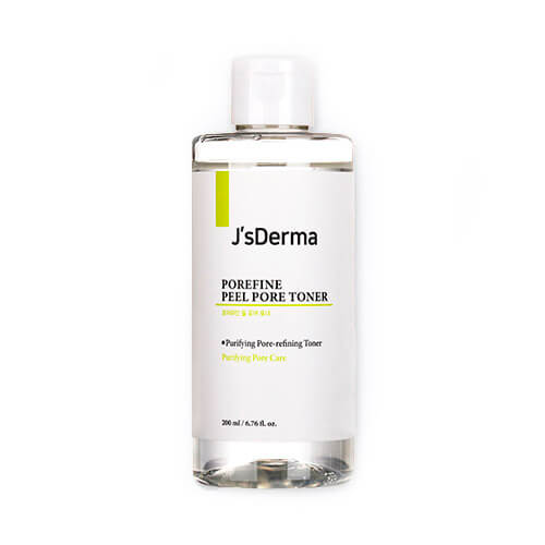 Пилинг-тонер с AHA-кислотой для проблемной кожи JsDerma Pore Cleaning Refine Glycolic Acid Toner