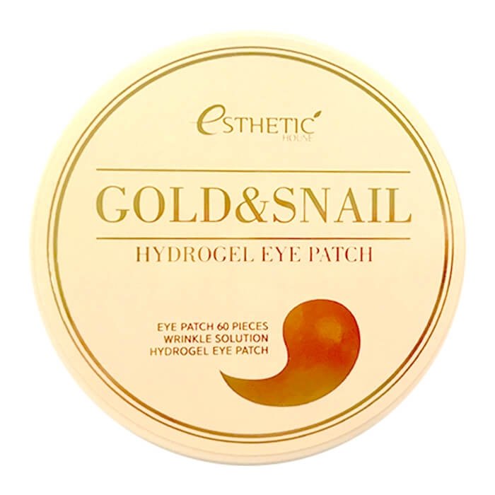 Патчи для глаз Esthetic House Gold Snail Hydrogel Eye Patch