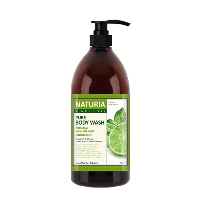 Гель для душа Evas Naturia Pure Body Wash Wild Mint Lime (750 мл)