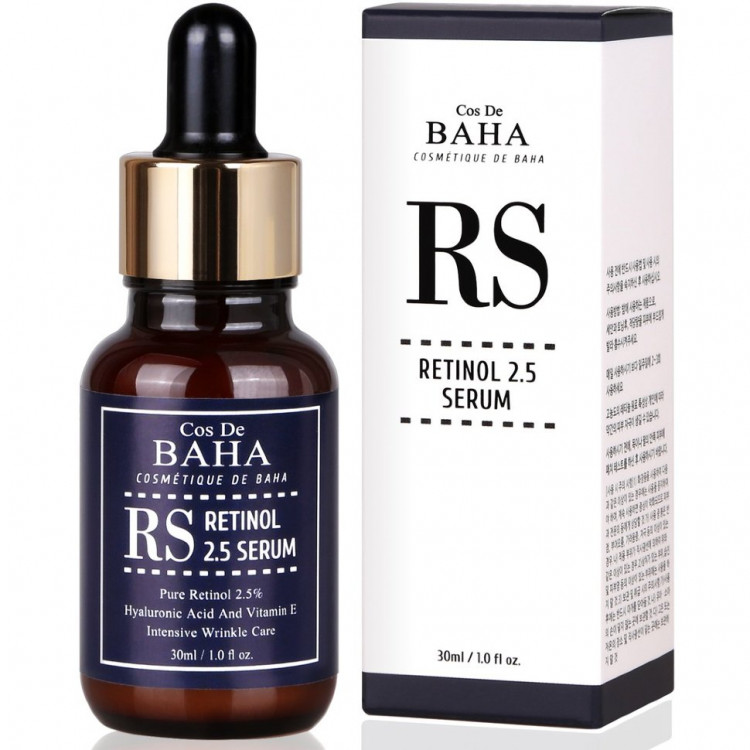 Cos De BAHA RS Retinol 2.5 Serum Омолаживающая сыворотка с ретинолом, 30 мл