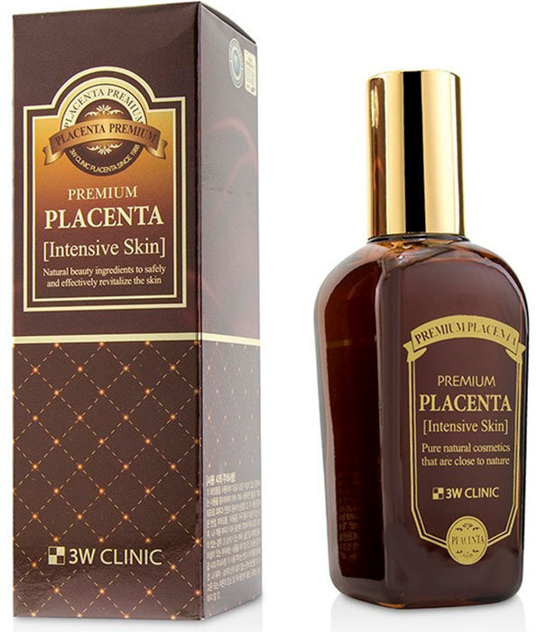 3W Clinic Скин-Тонер с плацентой Premium Placenta Age Repair, 145 мл