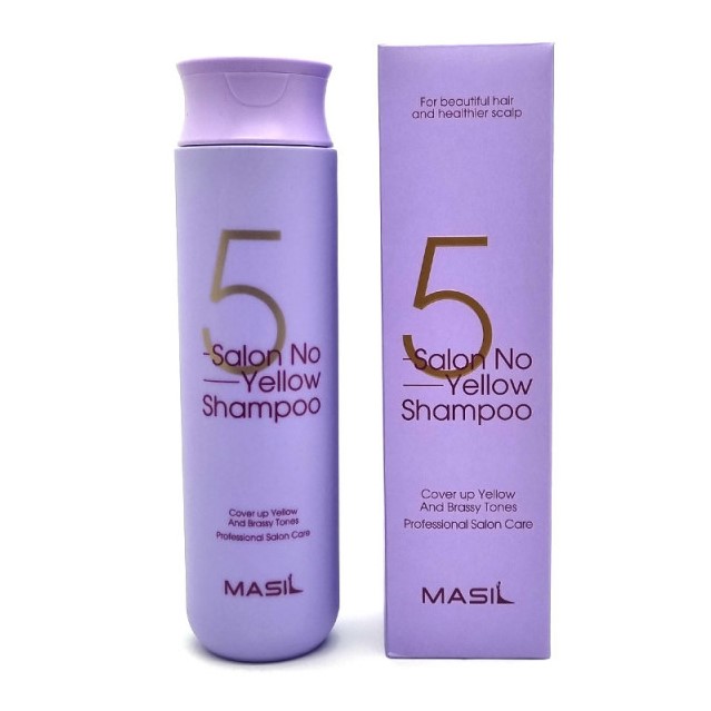 Masil шампунь для волос и кожи головы 5 salon no yellow shampoo, 300 ml