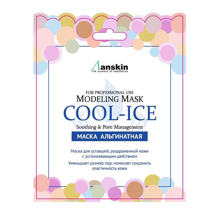 Альгинатная маска Anskin Cool-Ice Modeling Mask (Sachet)
