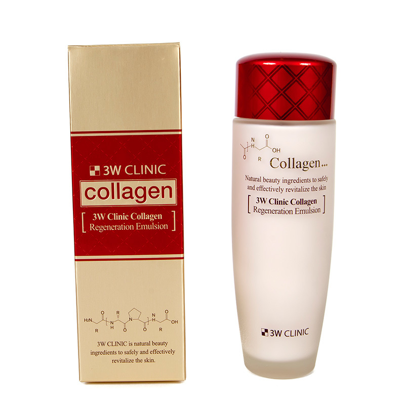 3W Clinic Collagen Regeneration Emulsion Эмульсия для лица, 150 мл