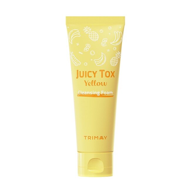 Trimay Juicy Tox Yellow Cleansing Foam Очищающая пенка на основе желтого комплекса, 120 мл