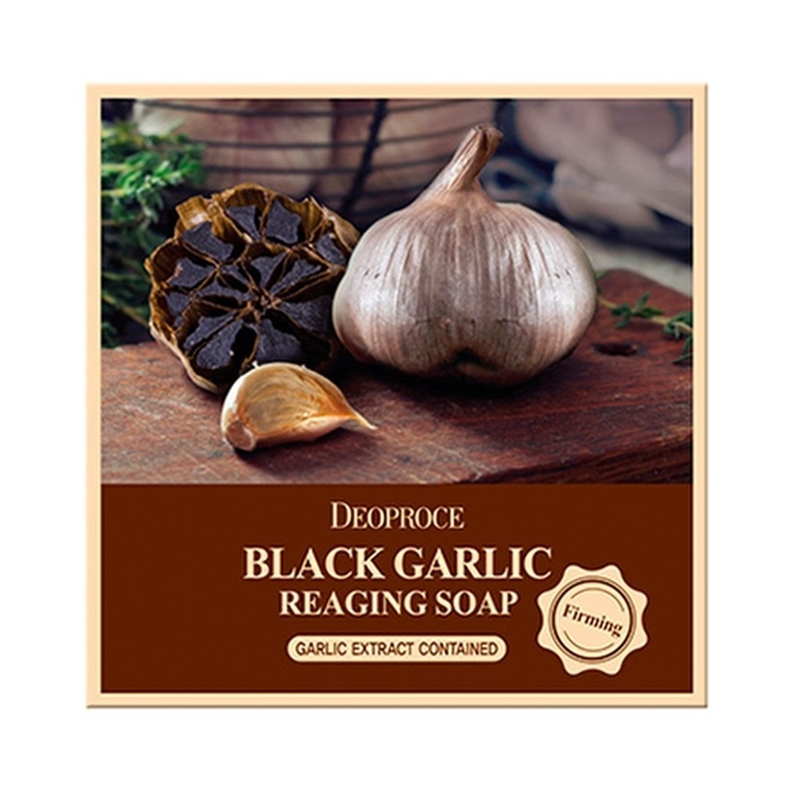 Мыло для лица Deoproce Black Garlic Soap