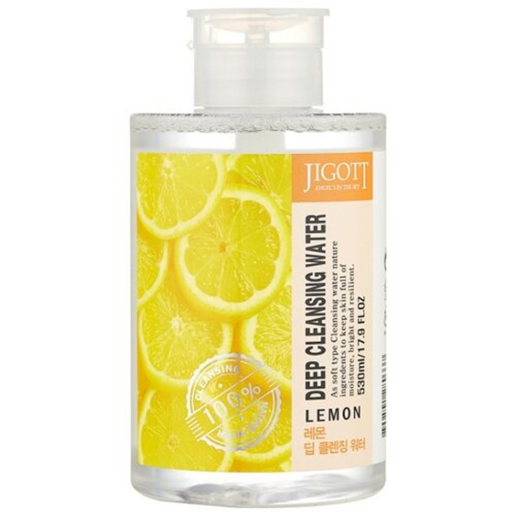 Очищающая вода для лица с экстрактом лимона Deep Cleansing Water Lemon 530мл