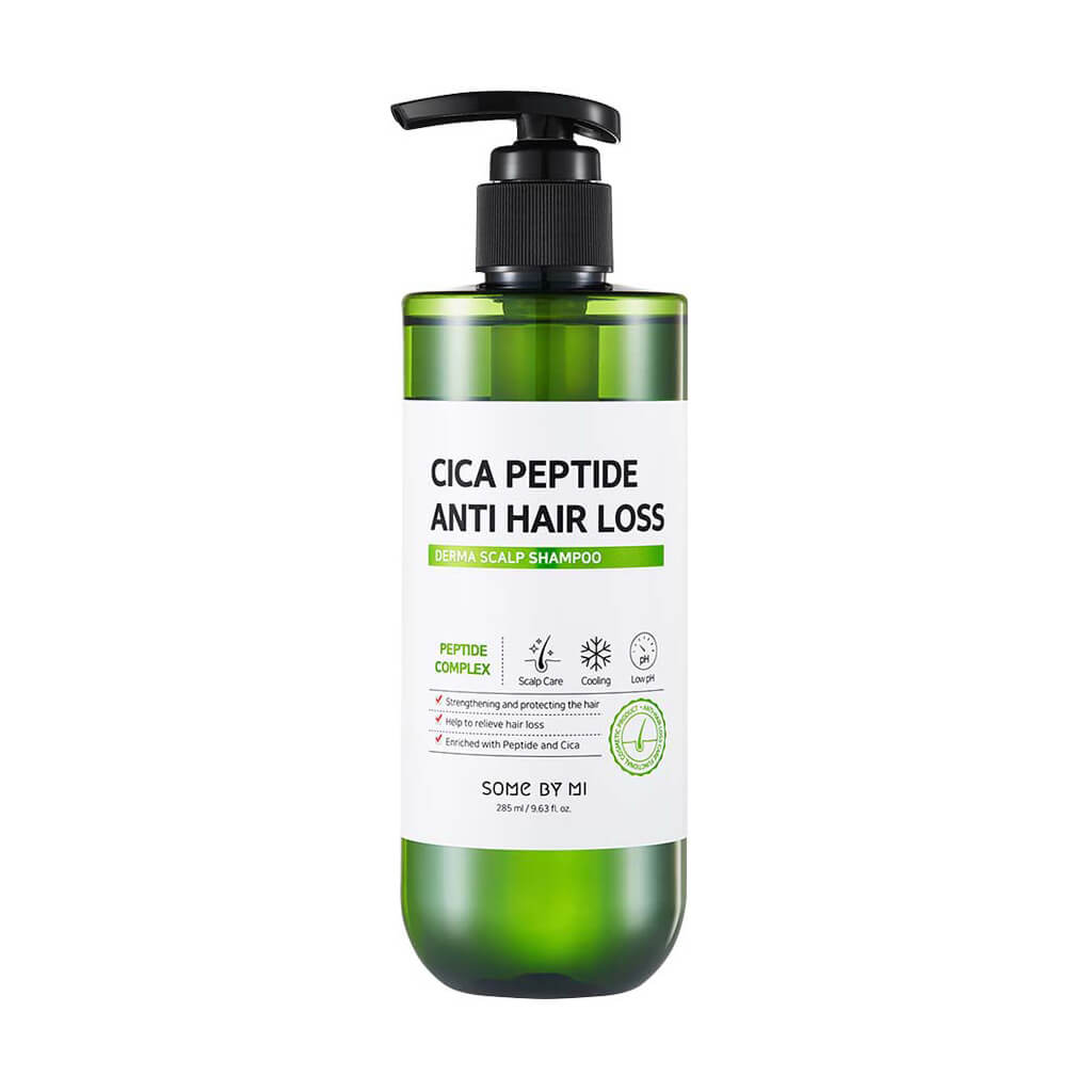 Укрепляющий шампунь с центеллой и пептидами Some By Mi Cica Peptide Anti Hair Loss Shampoo