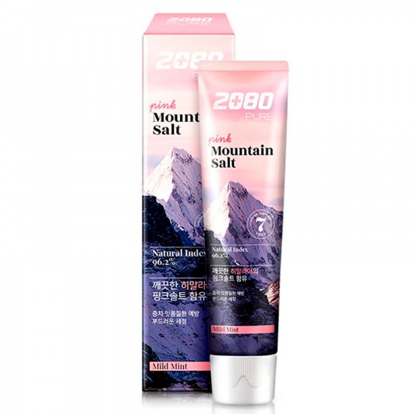 Зубная паста Dental Clinic 2080 Pink Mountain Salt Mild Mint, 160 г