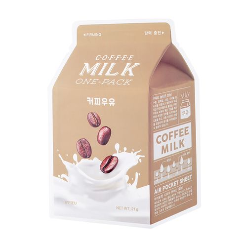 A'PIEU Маска тканевая с молочными протеинами и экстрактом кофе Coffee Milk One-Pack, 21 г