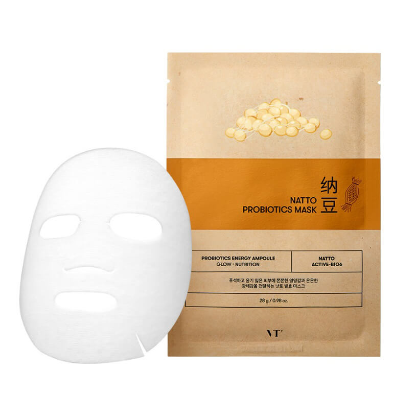 Питательная маска для эластичности кожи с пробиотиками VT Cosmetics Natto Probiotics Mask