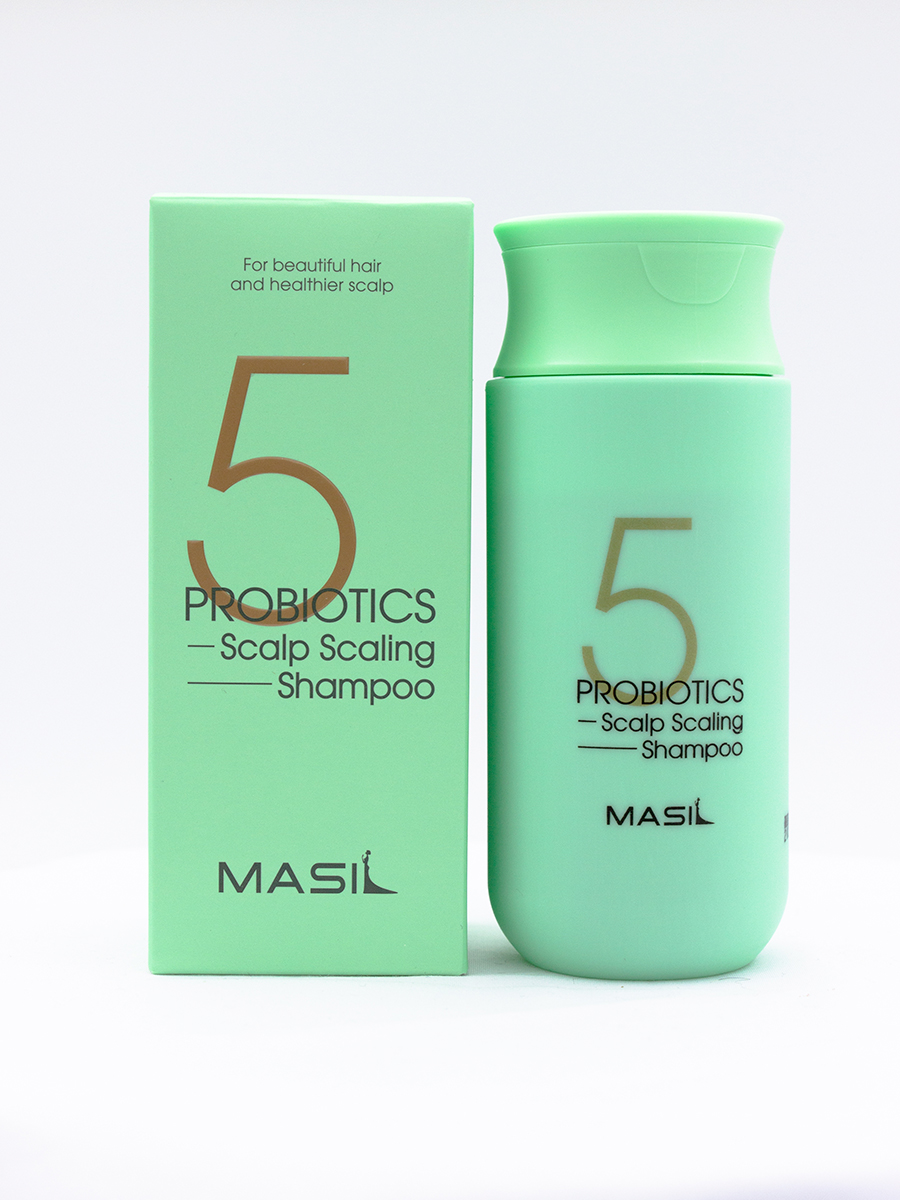 Masil шампунь для волос и кожи головы глубокоочищающий 5 probiotics scalp scaling shampoo, 150 ml
