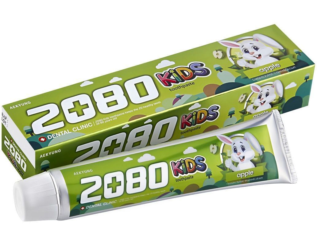 Зубная паста Dental Clinic 2080 Kids Apple 2+, 80 г