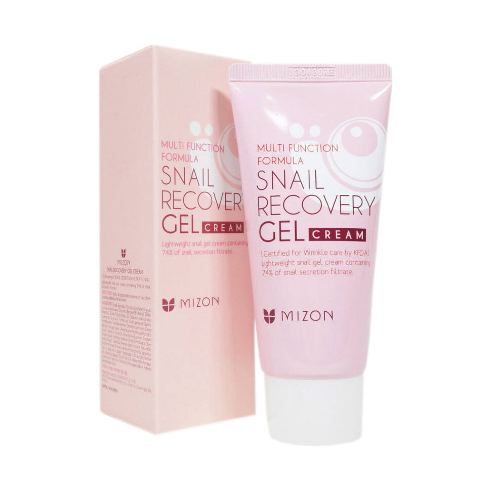 Mizon Snail recovery gel cream Крем-гель для лица, 45 мл
