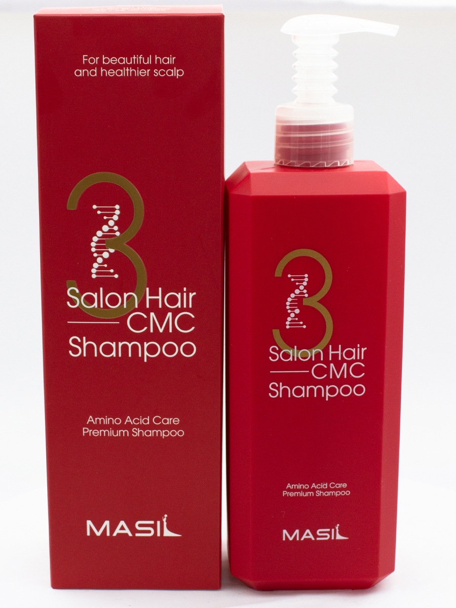 Masil шампунь для волос и кожи головы с аминокислотами 3 salon hair cmc shampoo, 500 ml