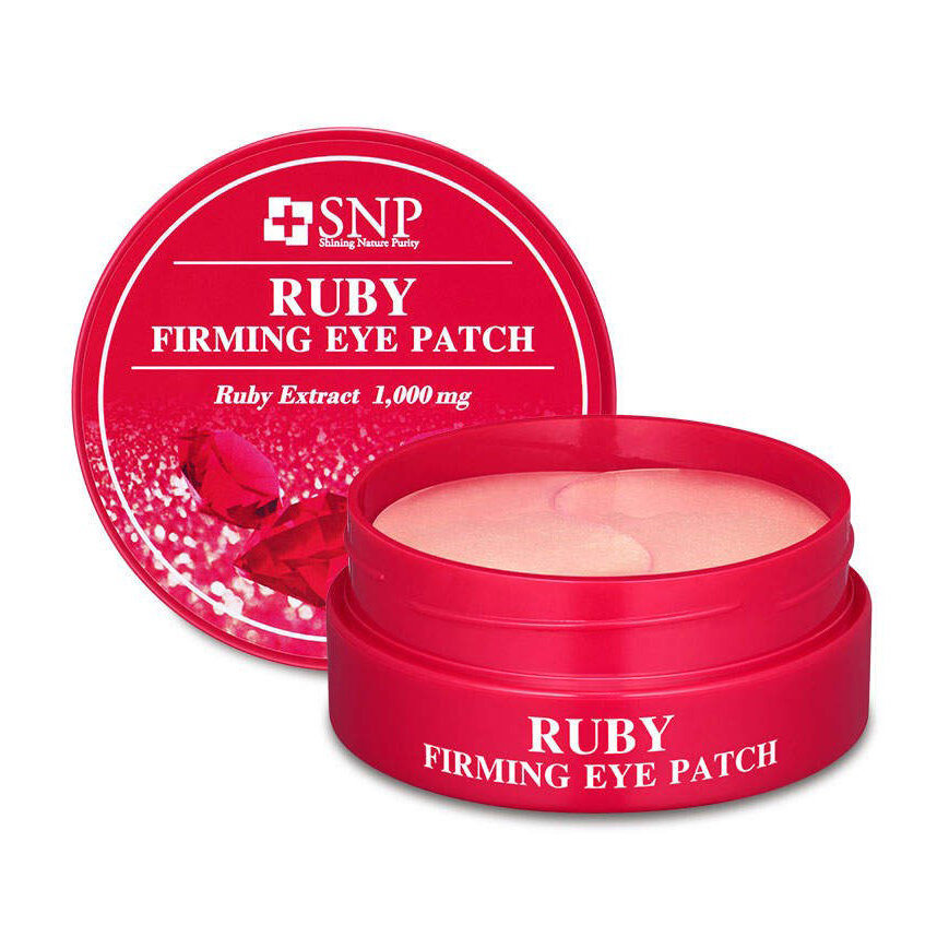 SNP Патчи с экстрактом пудры рубина Ruby Firming Eye Patch, 60 шт.