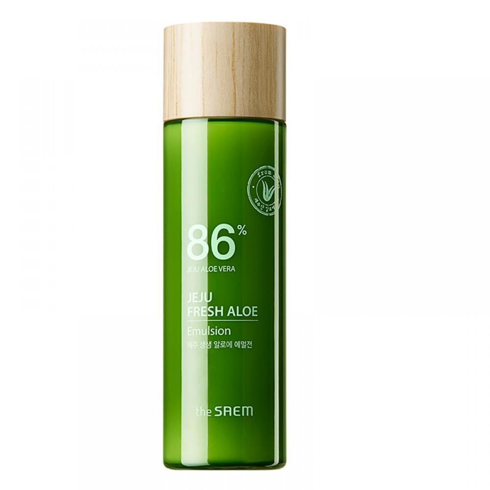 The Saem Эмульсия для лица увлажняющая с алоэ - Jeju Fresh Aloe Emulsion 155 мл