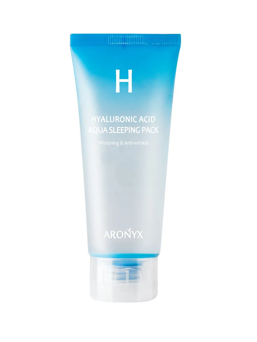 Увлажняющая ночная маска ARONYX Hyaluronic Acid Aqua с гиалуроновой кислотой, 100 мл