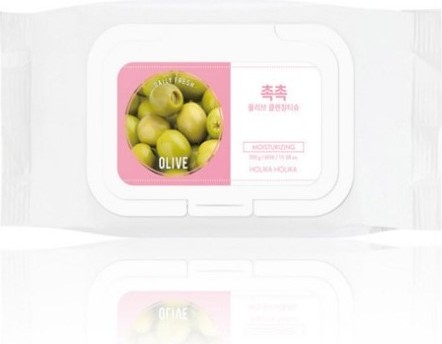 Cалфетки для удаления макияжа Daily Fresh Olive Cleansing Tissue (60 шт)