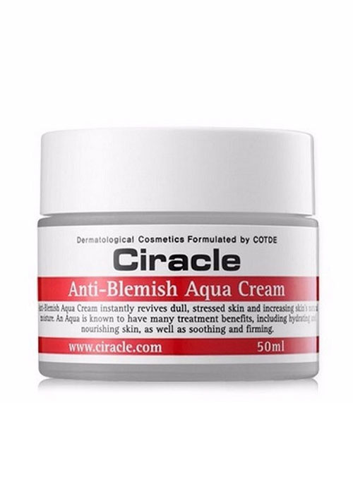 Ciracle Крем для лица с Алоэ Anti-blemish aqua cream, 50 мл