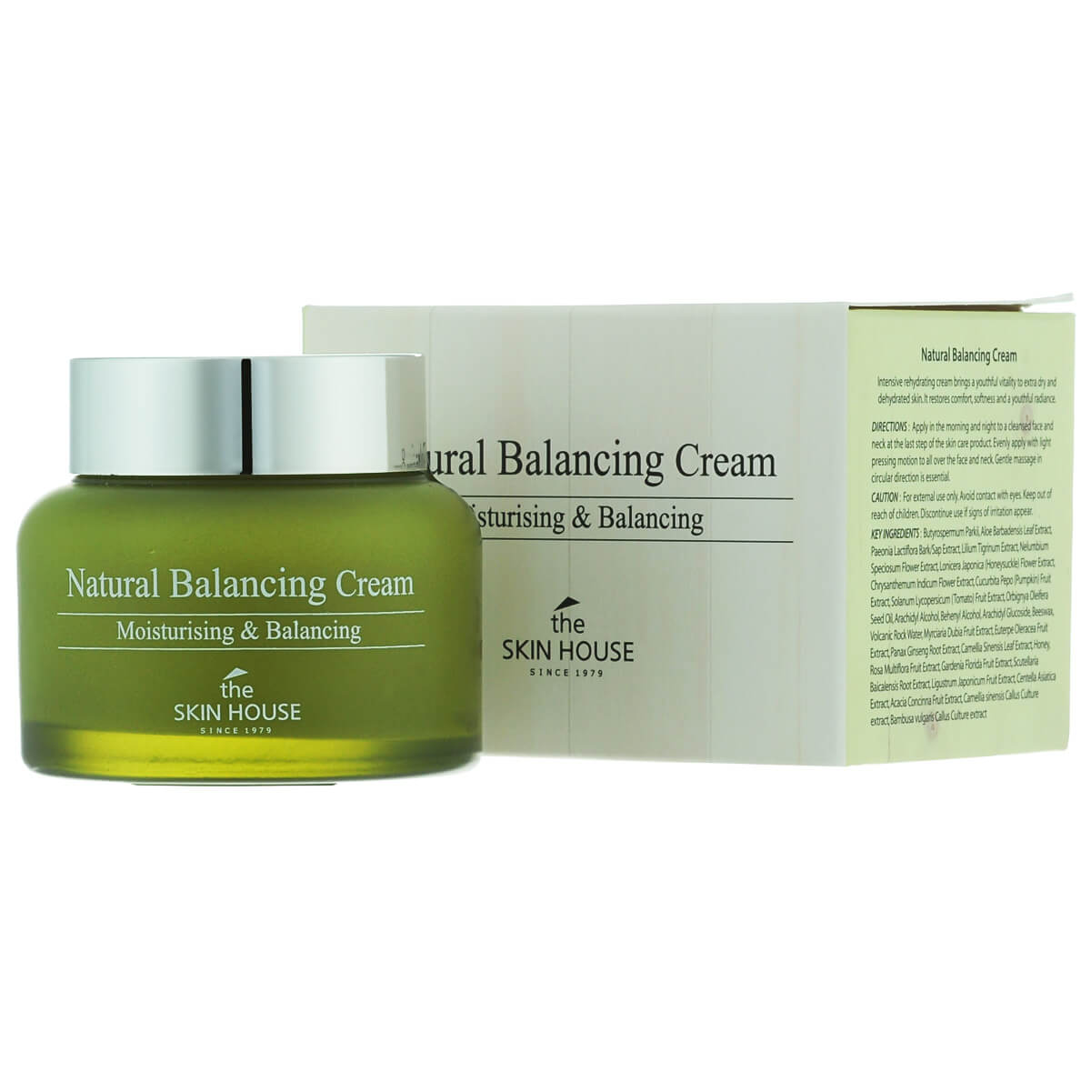 Балансирующий крем для увлажнения кожи The Skin House Natural Balancing  Cream