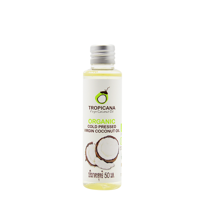 Кокосовое масло Tropicana Organic Cold Pressed Virgin Coconut Oil 100% (50 мл)