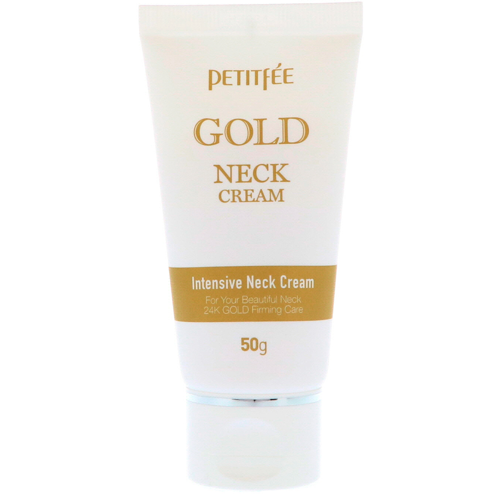 Омолаживающий крем для шеи с золотом Petitfee Gold Neck Cream