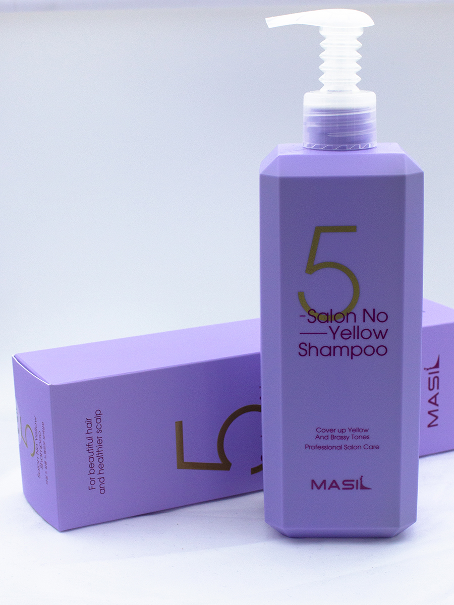 Masil шампунь для волос и кожи головы 5 salon no yellow shampoo, 500 ml