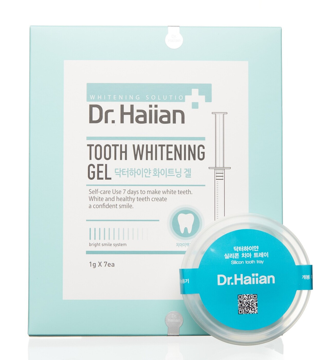 Dr.Haiian Гель для зубов отбеливающий - 7Days miracle tooth whitening gel, 1г*7шт