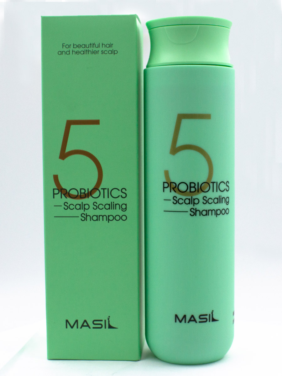 Masil шампунь для волос и кожи головы глубокоочищающий 5 probiotics scalp scaling shampoo, 300 ml