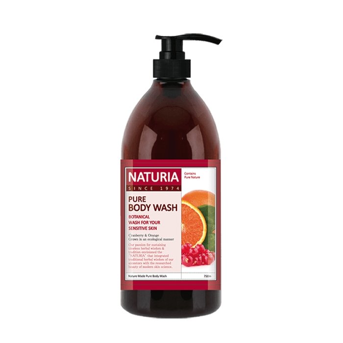 Гель для душа Evas Naturia Pure Body Wash Cranberry Orange (750 мл)