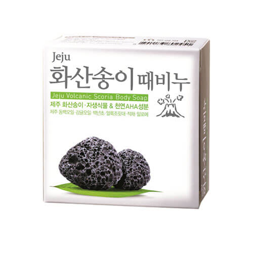 Косметическое мыло для тела с вулканическим пеплом Mukunghwa Jeju Volcanic Scoria Body Soap
