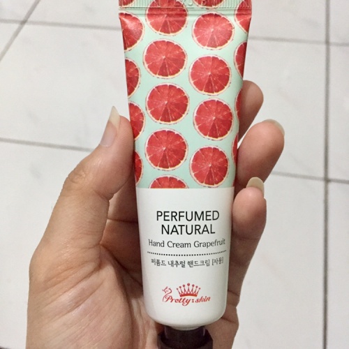 Pretty Skin Perfumed Natural Hand Cream Grapefruit 30ml - Парфюмированный крем для рук с экстрактом грейпфрута 30мл