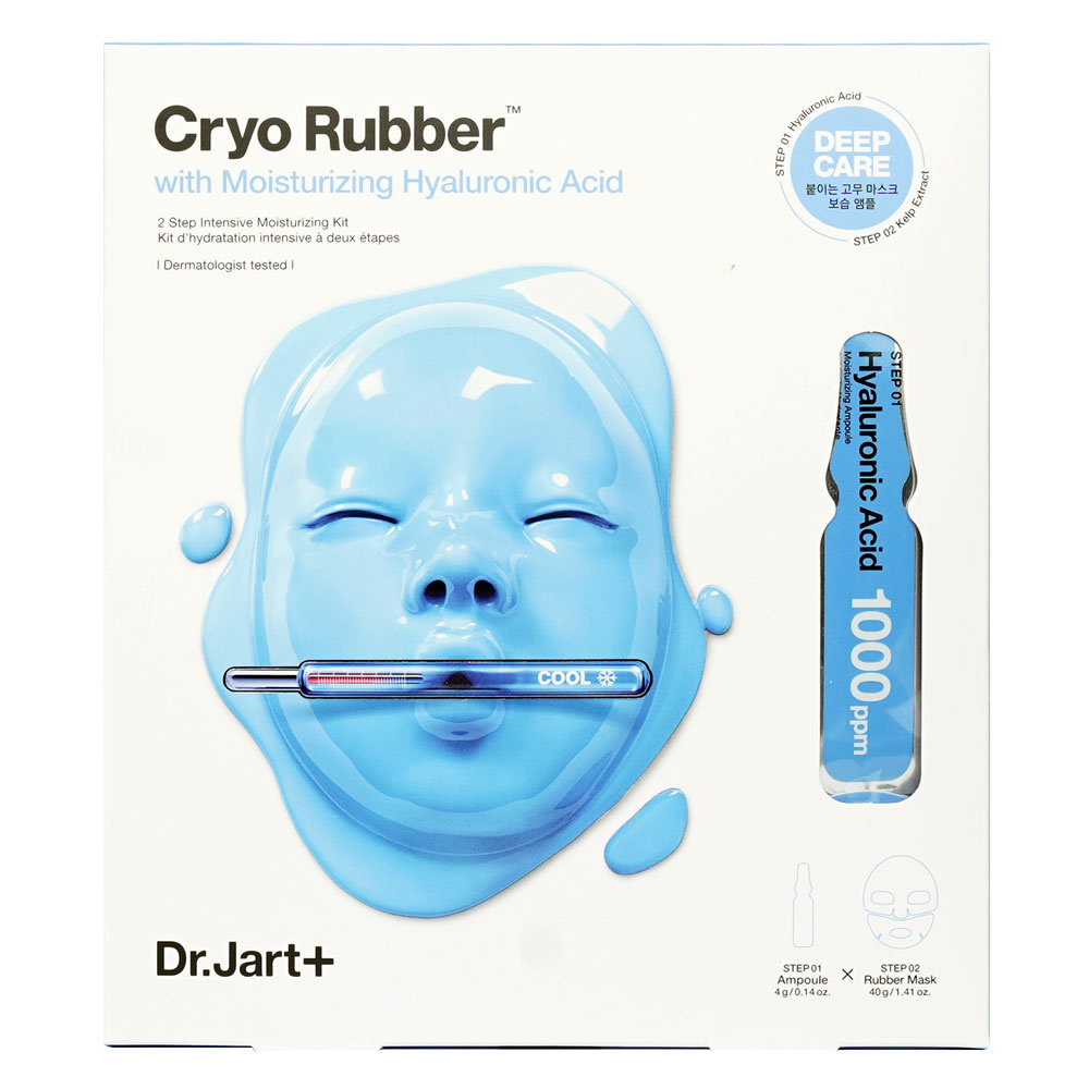Альгинатная маска для лица Dr.Jart+ Cryo Rubber with moisturizing Hyaluronic acid с гиалуроновой кислотой, 44 г