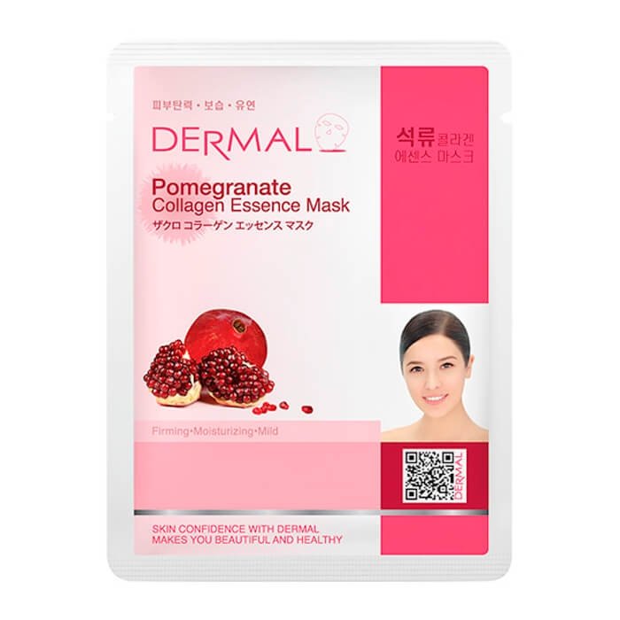 Тканевая маска Dermal Pomegranate Collagen Essence Mask