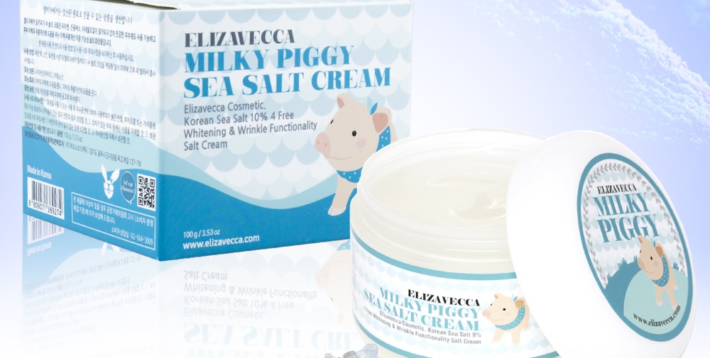 ELIZAVECCA Milky Piggy Sea Salt Cream