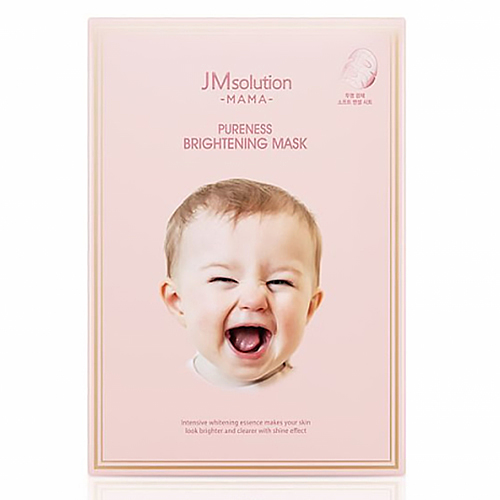 JM Solution тканевая маска Mama Pureness Brightening для сияния кожи, 1 шт
